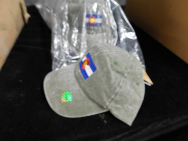 lot 2164 image: Large Lot of Lucky 7 Ball Caps