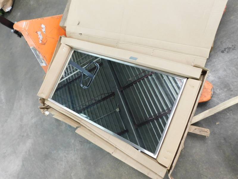 lot 2194 image: Lot of Metal Framed Mirrors