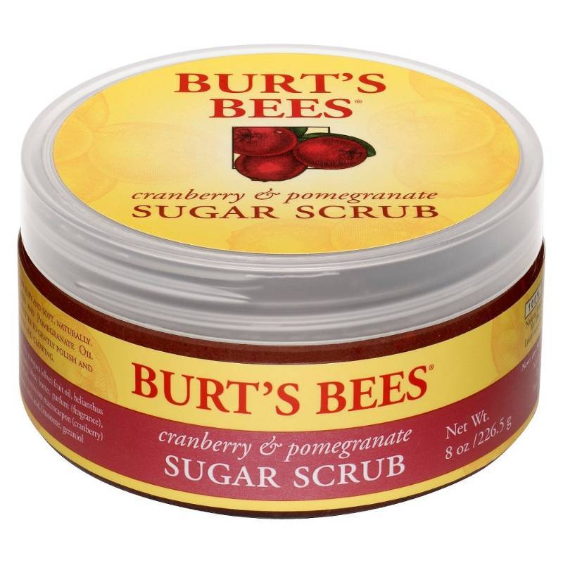 lot 1979 image: Case of Burts Bees Cranberry & Pomegranate Sugar Scrub, 8 oz.