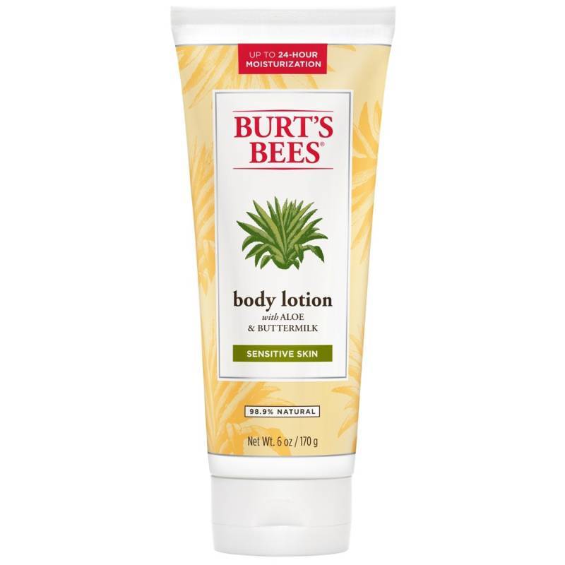 lot 1984 image: Case of 18 Burts Bees Radiance Body Lotion - 6 oz
