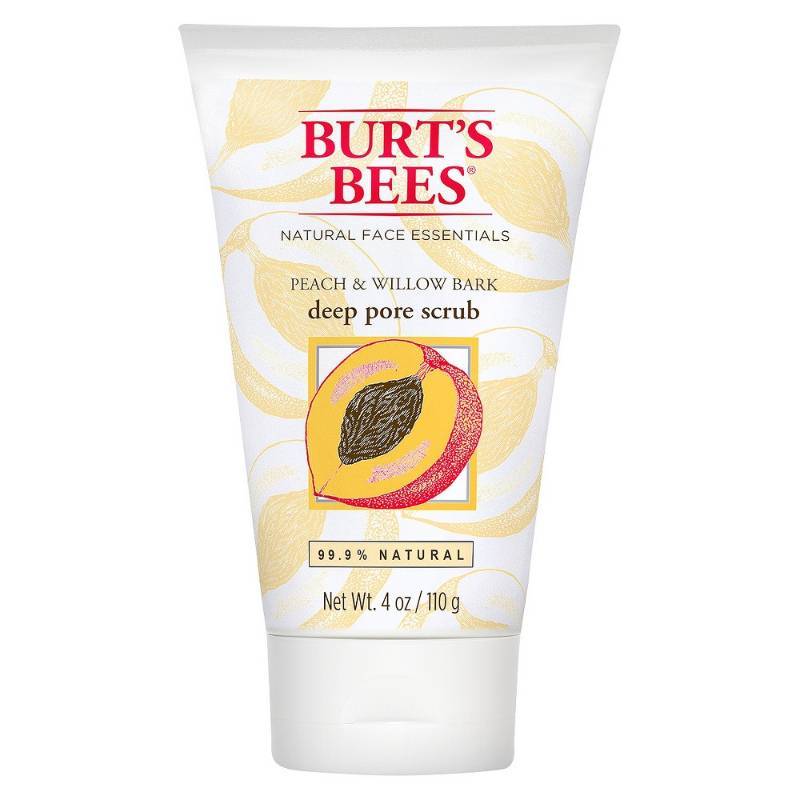 lot 2020 image: Case of Burts Bees Peach & Willowbark Deep Pore Scrub
