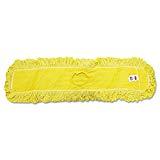 lot 2026 image: Lot of Rcp J15500YEL Trapper Commercial Dust Mop Looped-end Launderable 5 x 36 Yellow