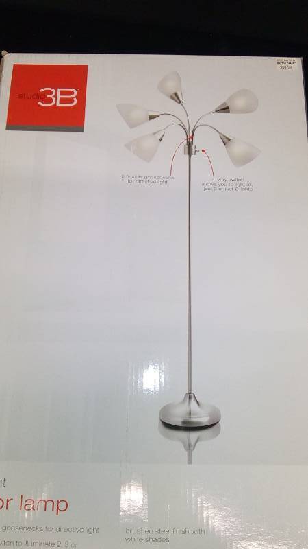 lot 1892 image: Studio 3b5-light Floor Lamp