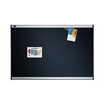 lot 1906 image: Quartet B344A Prestige 4 x 3 Aluminum Frame Black Embossed Foam Bulletin Board