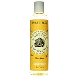 lot 1981 image: Case of Burts Bees Baby Bee Shampoo & Wash, 8 oz