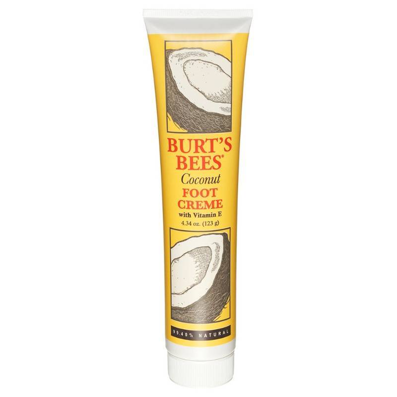 lot 2001 image: Case of 18 Burts Bees Foot Cr eam - Coconut - 4.3 oz