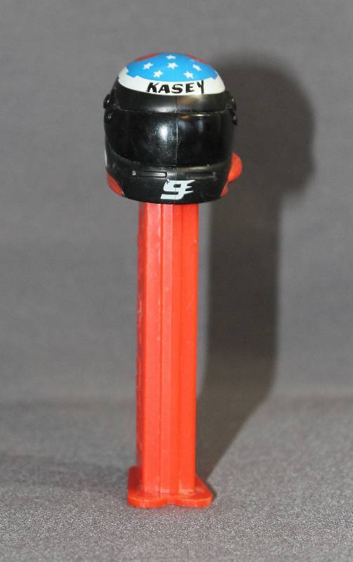 lot 9448 image: Nascar PEZ Dispenser, Racer #9 KASEY - U.S. Patent 5.984.285