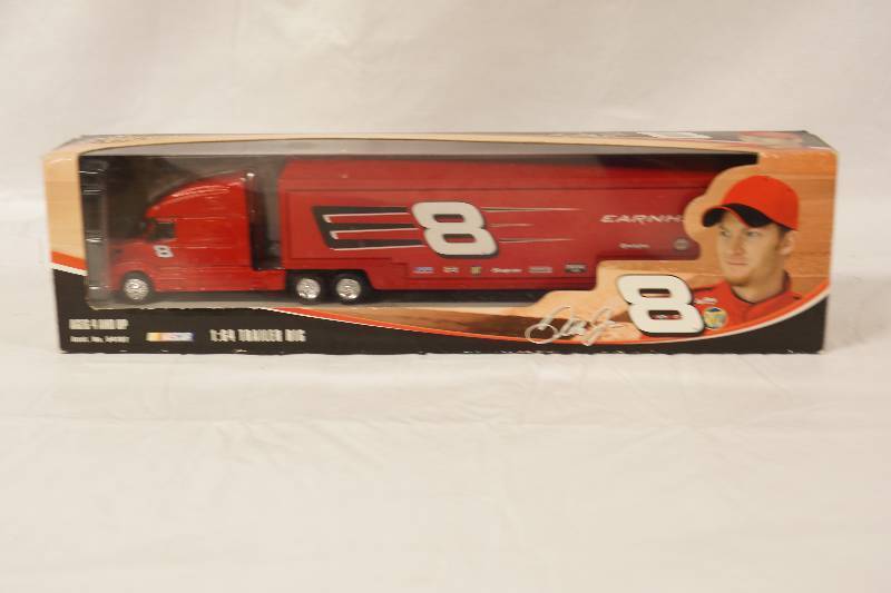 lot 9655 image: Dale Earnhardt Jr. 8 164 Trailer Rig in Box