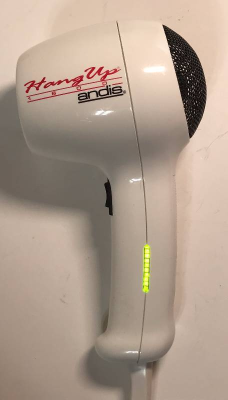 lot 4993 image: Commercial Andis Hang Up 1600 Hair Dryer - Super Powerful - Tested