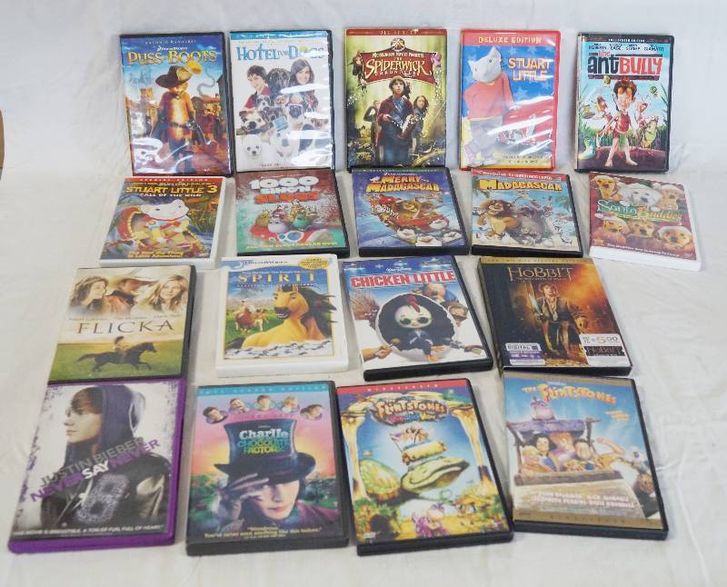 lot 1351 image: Lot of 18 DVD Movies - All in Cases - Good Condition - See pics for Titles