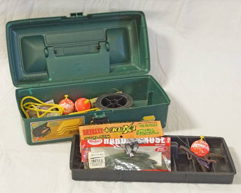 lot 1361 image: Plano Tackle Box - Full of Tackle