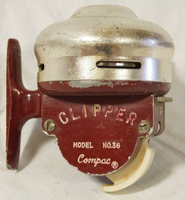Vintage Fishing Reel - Compac Clipper Model No. 36 - Great Find!, Super-Quick Towanda, Kansas AUCTION! Bid Now & Save! *** MORE TO BE ADDED  DAILY! ***