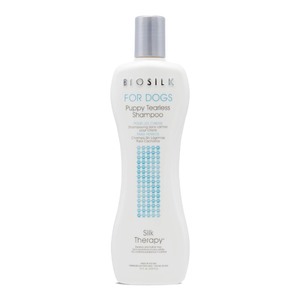 lot 1198187 image: BioSilk for Dogs Silk Therapy Puppy Tearless Shampoo for Dogs  Best Shampoo for Puppies and Great for All Dogs and Breeds 12 Ounce Bottle of Dog Shampoo - Retail $11