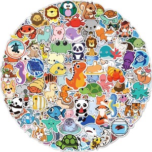 lot 1198275 image: kecristv 300 Pcs Animal Stickers for Kids, Animal Party Favors, Bulk Crafts Prizes & Goodie Bags Stuffers, Waterproof Vinyl Water Bottle Stikers Pack - Retail $420