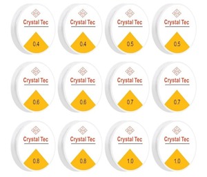 lot 1198344 image: Phinus 12 Roll Bracelet String, 6 Sizes (0.4-1.0mm), Elastic, Transparent, Perfect for Jewelry Making - Retail $4