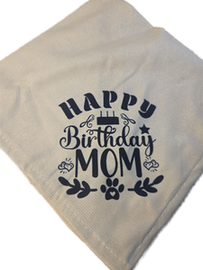 lot 1198377 image: Happy Birthday Dog Bandana, Dog Scarf, Dog Bandana for Small Medium Large Dogs, Gifts from Dogs to Owners, Apricot Gray Dog Bandana, Gender Reveal Photo Prop Accessories (A43) - Retail $8