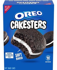 lot 1198413 image: x3 OREO Cakesters Soft Snack Cakes, 5 - 2.02 oz Snack Packs Best By March 12, 2025 - Retail $12