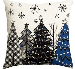 lot 1198436 image: Winter Forest Holiday Throw Pillow - Retail $9
