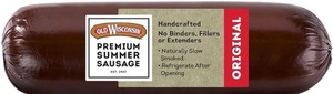 lot 1198438 image: Old Wisconsin Premium Summer Sausage - Original 8oz exp 040225 - Retail $8