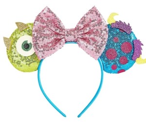 lot 1198440 image: Monsters Inc. Mike and Sulley Sequin Minnie Ears - Retail $11