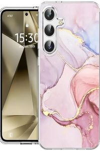 lot 1198449 image: Pink Marble Gold Accent iPhone Case galaxy a14 - Retail $19