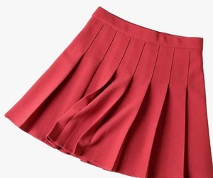 lot 1198451 image: Classic Red Pleated Tennis Skirt - Retail $25