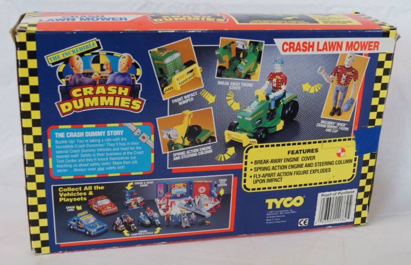 Crash Test Dummy on Tractor Toy - w/ original box | End of Summer