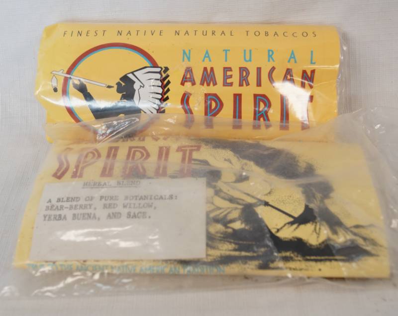 lot 3443 image: Lot of Native American Tobacco Blend - For display only