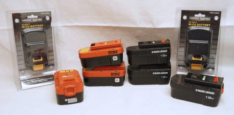 Black & Decker 18 Volt Battery