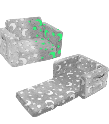 lot 8075 image: SLIGUY Toddler Couch, Toddler Chair. Kids