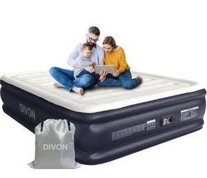 lot 5000 image: Air Mattress Queen With Built In Pump,18Raised Blow Up Mattress 2 Mins Self-InflationDeflation,Upgraded Thicker Inflatable Mattress �Air Bed with Storage Bag for Guests,Home �Camping �660 lbs Max