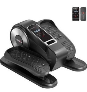 lot 5012 image: Under Desk Elliptical Machine, Electric Seated Pedal Exerciser, Mini Ellipse Leg Exerciser, 12 Level Speeds, Forward &amp Reverse Direction, Manual &amp Auto Mode for Home Office