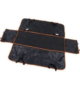 lot 5091 image: Waterproof Oxford Cloth Dog Car Mat Prevents Slipping and Keeps The Car Clean, Waterproof Dog Car Hitch Mattress Back Seat Pet Dog Cover for Trucks