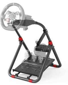 lot 5190 image: Wheel Stand Foldable Racing Simulator Cockpit Adjustable Steering Wheel Stand for Logitech G29 G920 G923 G27 G25 for Thrustmaster T248X T248 T300RS T150 458 TX Xbox PS4 PS5