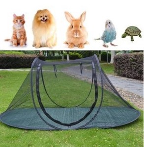 lot 5194 image: Pet Camping Tent Playpens Cage for Dogs Cats - Birds Parrots Playpens House Small Animal IndoorOutdoor Play Tent Shelter Breathable Turtles Reptiles Cage (Type2)