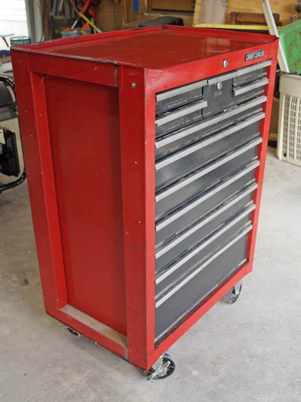 Craftsman 12 Drawer Rolling Tool Chest Box ** INCLUDES ** All TOOLS and ...