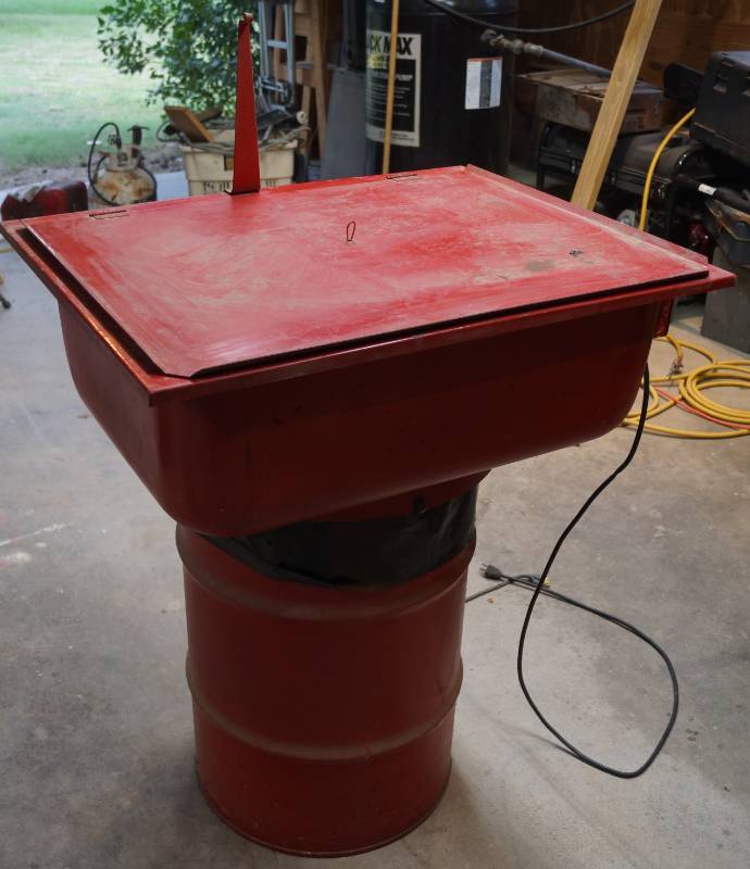 lot 2413 image: Carolina PROFESSIONAL Parts Washer - CPW30 - 30 Gallon - 110v