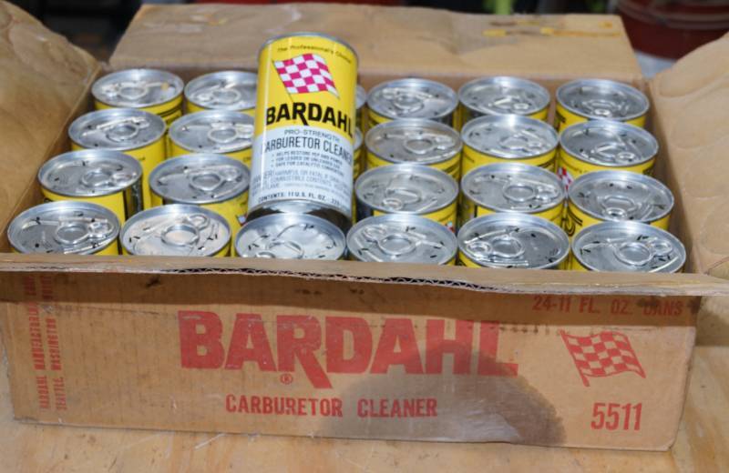 lot 2505 image: Case of BARDAHL - PRO-Strength Carburetor Cleaner - Full Box