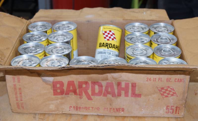 lot 2507 image: Case of BARDAHL - PRO-Strength Carburetor Cleaner - in Box