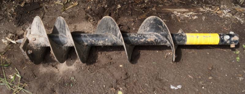 lot 2524 image: Post Hole Digger Bit