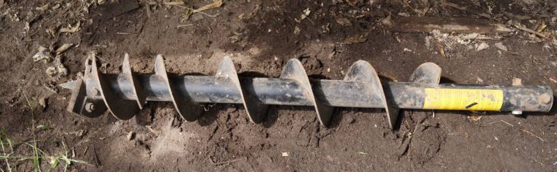 lot 2525 image: Post Hole Digger Bit