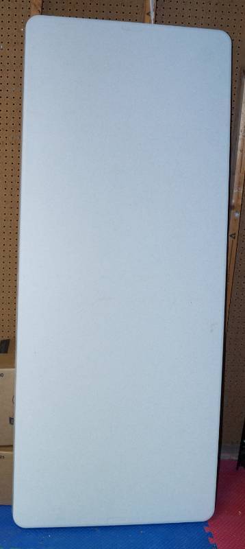 lot 2597 image: Lifetime 6 Foot Folding Table