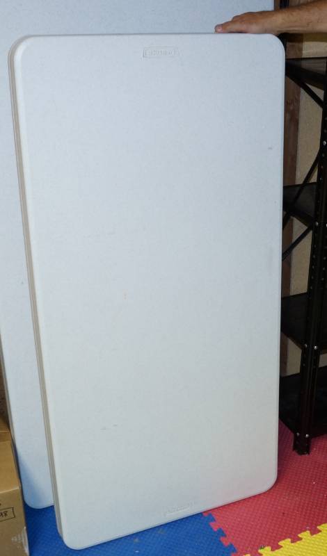 lot 2598 image: Lifetime 4 Foot Folding Table