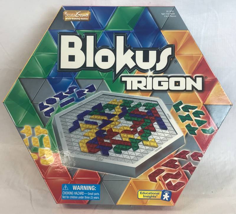 lot 3460 image: Game Night Educational Insights Game BLOKUS TRIGON
