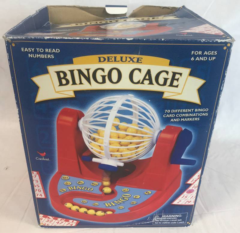 lot 3465 image: Game Night DELUXE BINGO CAGE - B-I-N-G-O