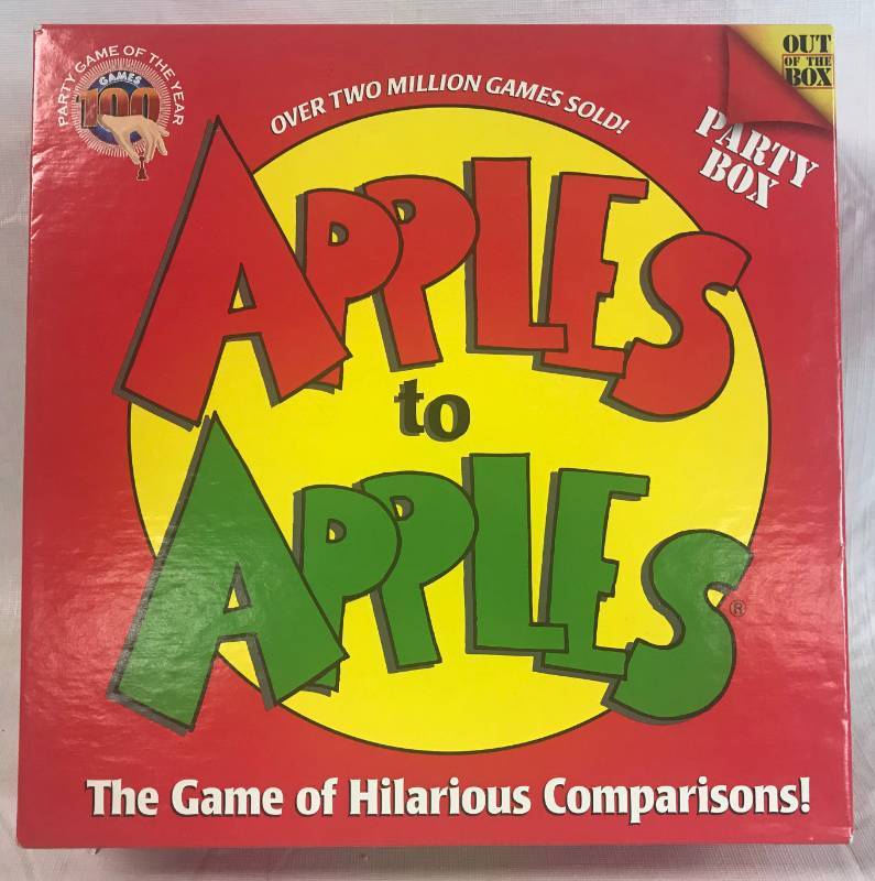 lot 3471 image: Game Night APPLES TO APPLES - PARTY BOX - The Game Of Hilarious Comparisons