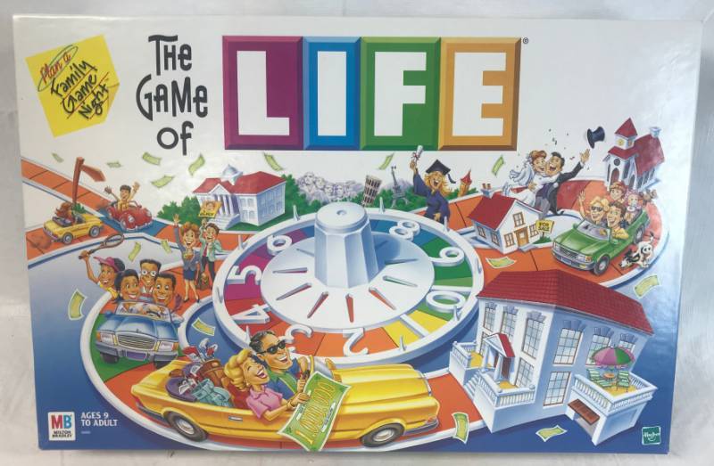 lot 3473 image: Game Night Milton Bradley - THE GAME OF LIFE