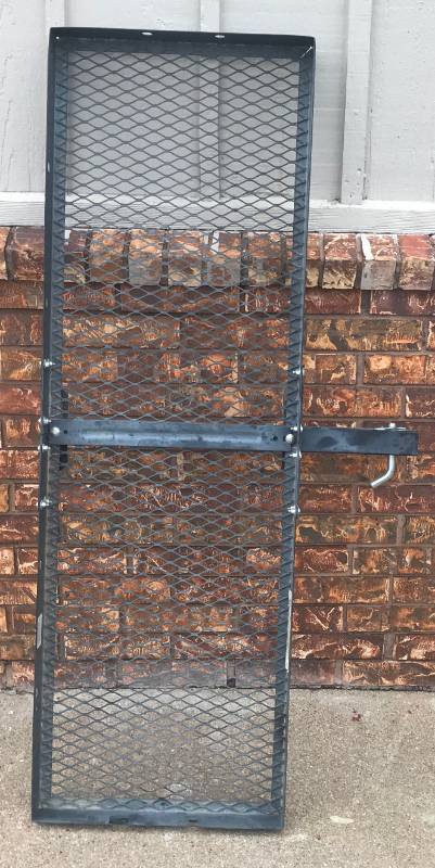 lot 3477 image: Cargo Carrier Luggage Basket for 2 Receiver Hitch