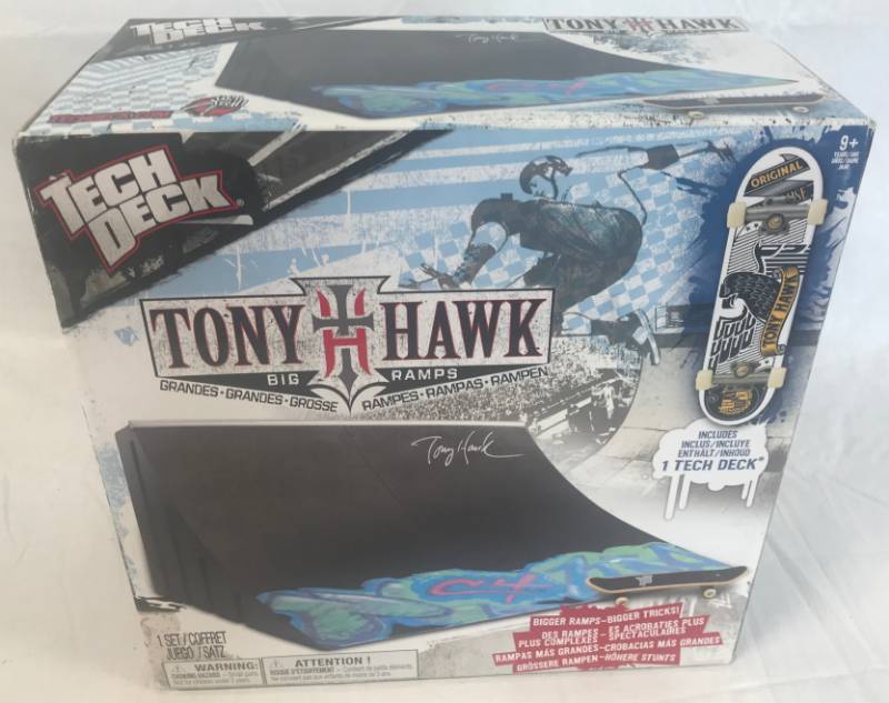 lot 3482 image: Tech Deck Tony Hawk Big Ramps Big Quarter - in Sealed Box