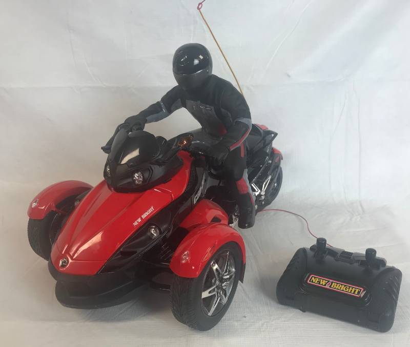 lot 3485 image: RC Remote Control Motorcycle with Remote